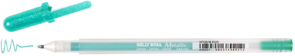 SAKURA SAKURA GELLY ROLL GREEN METALLIC GEL PEN