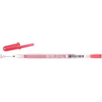 SAKURA SAKURA GELLY ROLL RED METALLIC GEL PEN