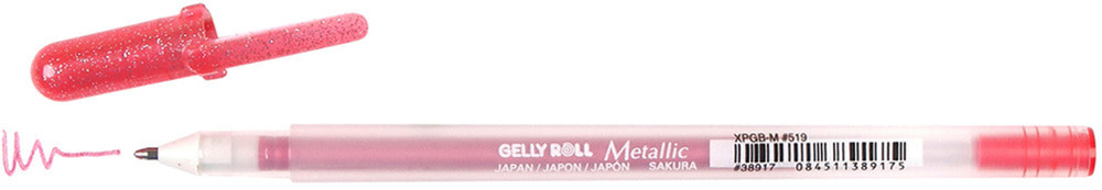 SAKURA SAKURA GELLY ROLL RED METALLIC GEL PEN