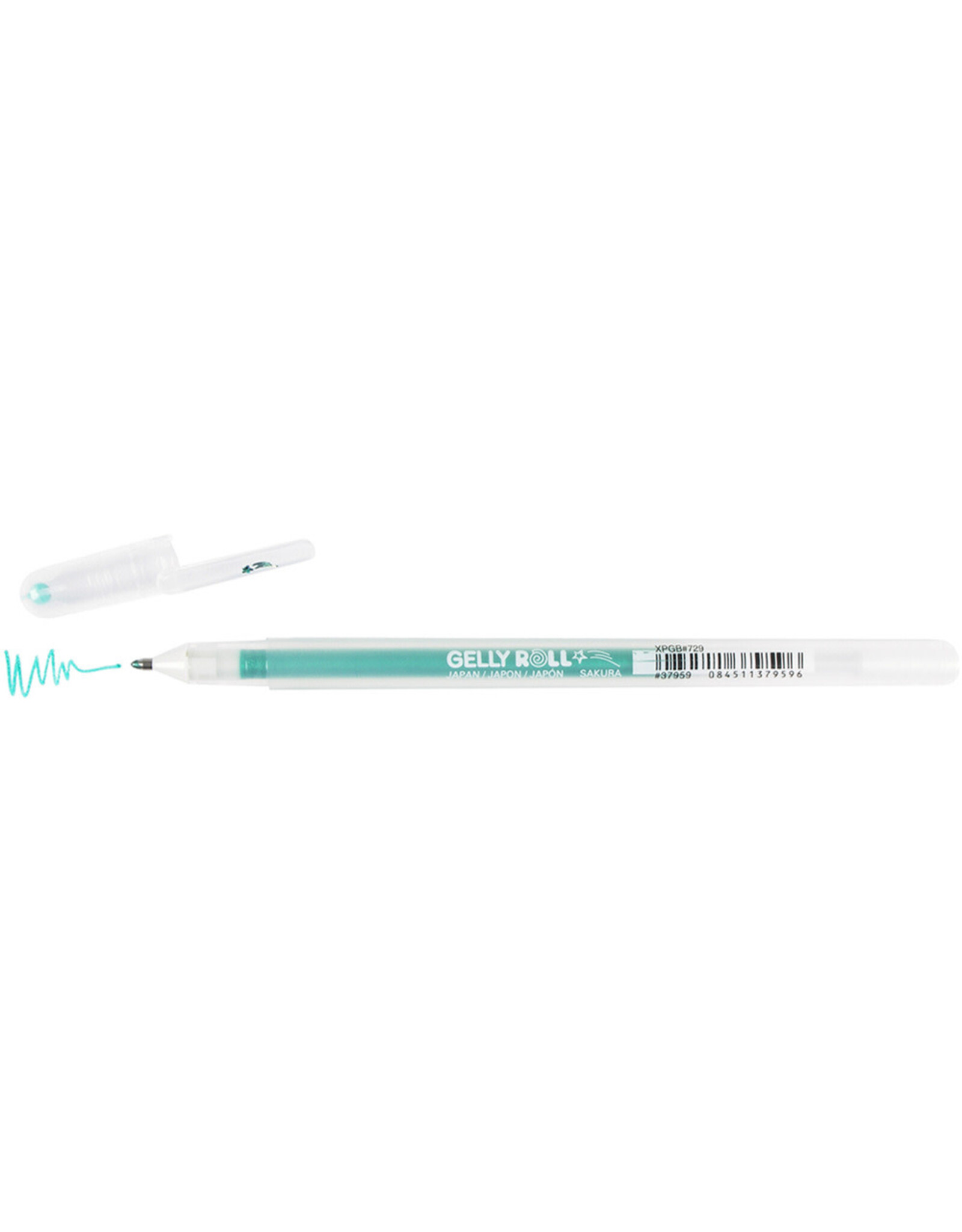 SAKURA SAKURA GELLY ROLL GREEN-STAR STARDUST PEN