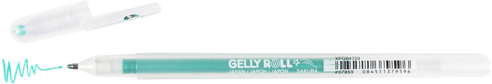 SAKURA SAKURA GELLY ROLL GREEN-STAR STARDUST PEN