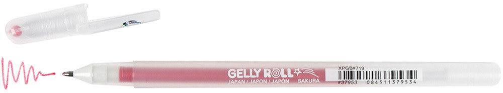 SAKURA SAKURA GELLY ROLL RED-STAR STARDUST PEN
