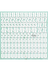 MINTAY MINTAY CHIPPIES - DECOR NUMBERS 2 12x12 CHIPBOARD