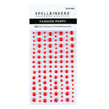 SPELLBINDERS SPELLBINDERS FASHION POPPY COLOR ESSENTIALS PEARL DOTS