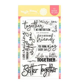 WAFFLE FLOWER WAFFLE FLOWER BETTER TOGETHER CLEAR STAMP SET