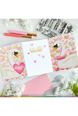 WAFFLE FLOWER WAFFLE FLOWER OVERLAPPING HEARTS STENCIL