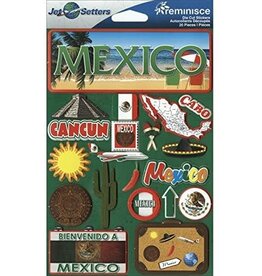 REMINISCE REMINISCE MEXICO JET SETTERS 3D STICKERS