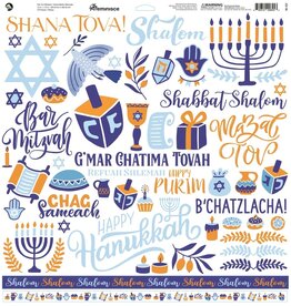 REMINISCE REMINISCE JEWISH CELEBRATIONS DIE CUT STICKERS