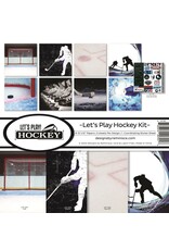 REMINISCE REMINISCE LET'S PLAY HOCKEY 12x12 COLLECTION KIT