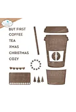 ELIZABETH CRAFT DESIGNS ELIZABETH CRAFT DESIGNS PLANNER ESSENTIALS TAKE AWAY CUP DIE SET