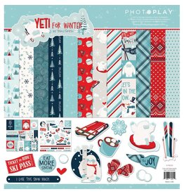 PHOTOPLAY PAPER PHOTOPLAY YETI FOR WINTER 12x12 COLLECTION PACK