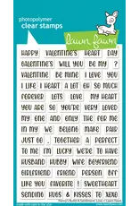LAWN FAWN LAWN FAWN HENRY'S BUILD-A-SENTIMENT: LOVE CLEAR STAMP SET