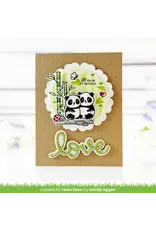 LAWN FAWN LAWN FAWN BAMBOO 6x6  STENCIL SET 3/PK