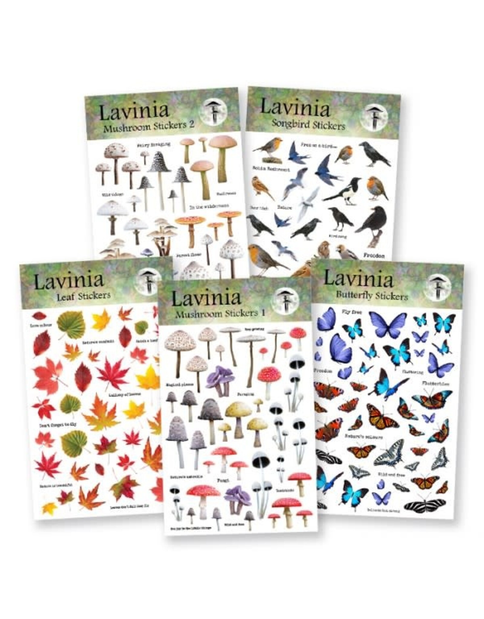 LAVINIA STAMPS LAVINIA SONGBIRD STICKERS