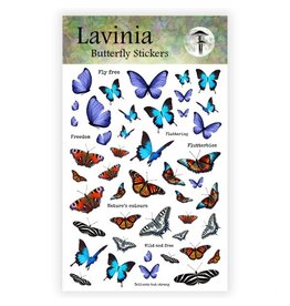 LAVINIA STAMPS LAVINIA BUTTERFLY STICKERS