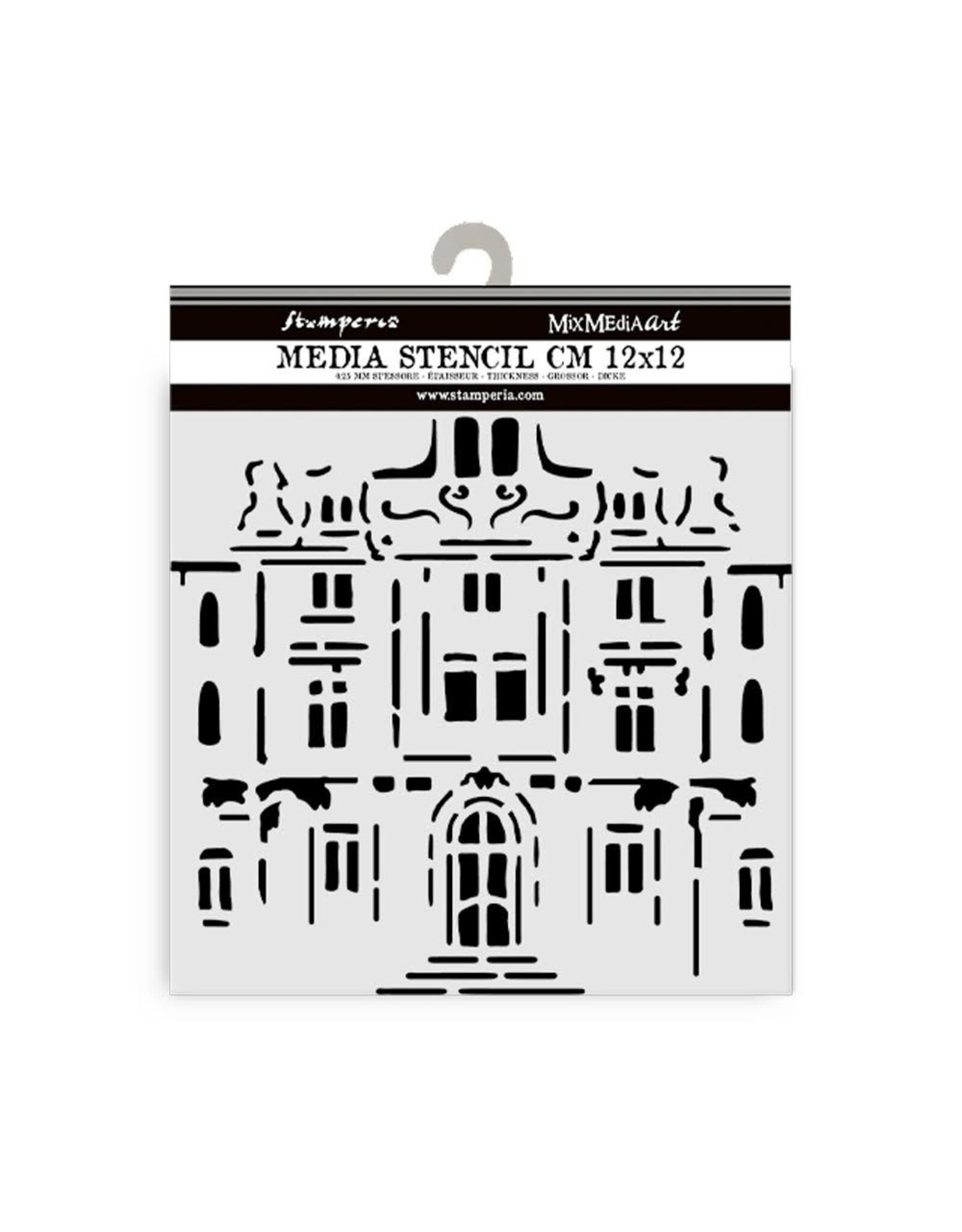 STAMPERIA STAMPERIA ART OF TRAVELLING PALACE 12x12cm STENCIL