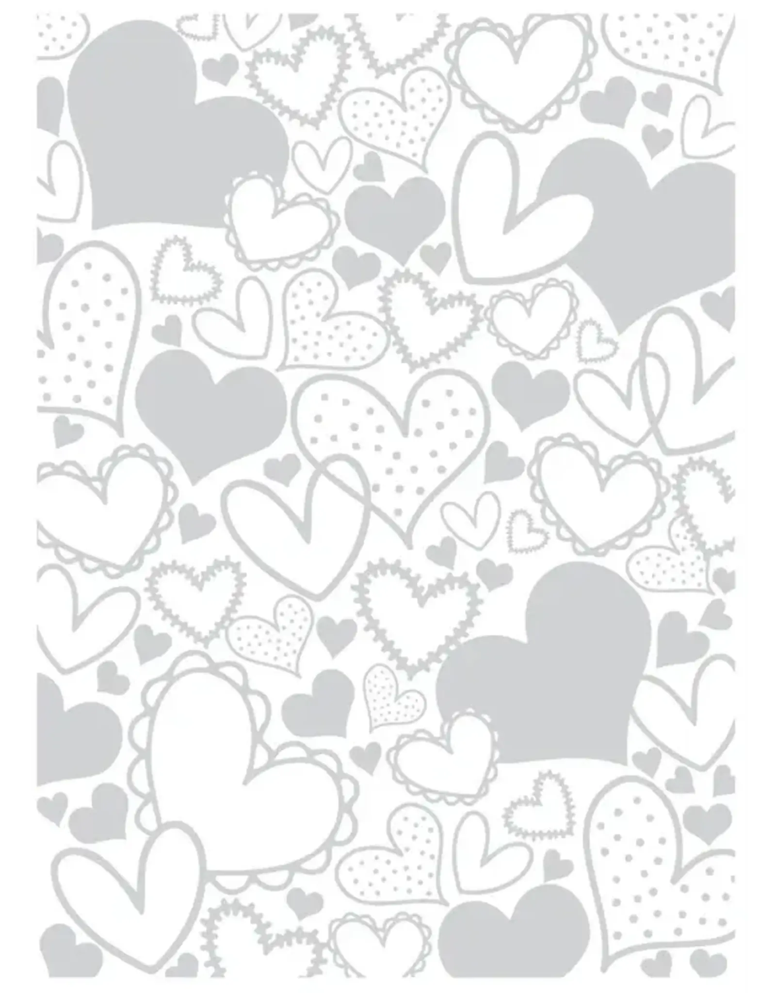 LDRS CREATIVE LDRS CREATIVE HEART MIX IMPRESS-ION PRESS + FOIL PLATES