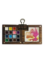 STAMPERIA STAMPERIA VICKY PAPAIOANNOU CREATE HAPPINESS WATERCOLOR PAINT SET 15/PK