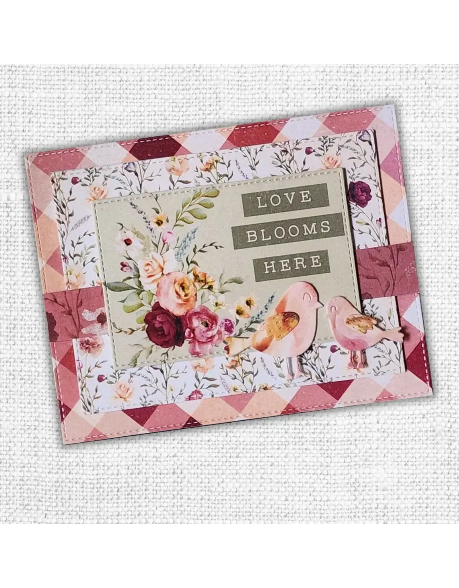 PAPER ROSE PAPER ROSE VINTAGE ROSE BASICS 12x12 PAPER COLLECTION
