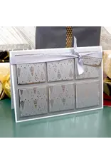 HUNKYDORY CRAFTS LTD. HUNKYDORY ADORABLE SCORABLE SILVER SHIMMER A4 CARDSTOCK 30 SHEETS