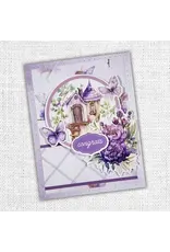 PAPER ROSE PAPER ROSE STUDIO LAVENDER FAIRY QUICK CARDS 6x8 DIE CUTS