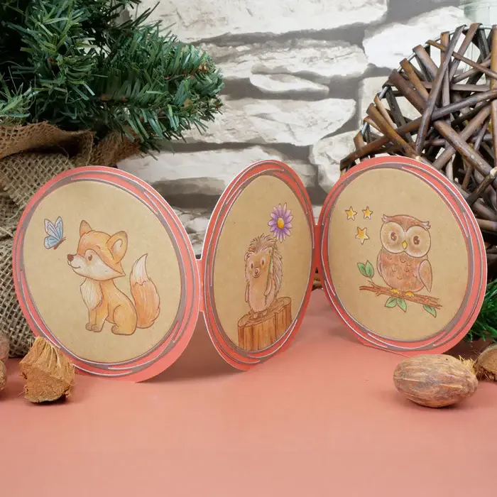HUNKYDORY CRAFTS LTD. HUNKYDORY MOONSTONE SKETCHY NESTING FRAMES - CIRCLES DIE SET