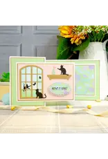 HUNKYDORY CRAFTS LTD. HUNKYDORY MOONSTONE CUTE & CURIOUS CATS DIE SET