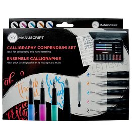 MANUSCRIPT MANUSCRIPT CALLIGRAPHY COMPENDIUM SET 3T