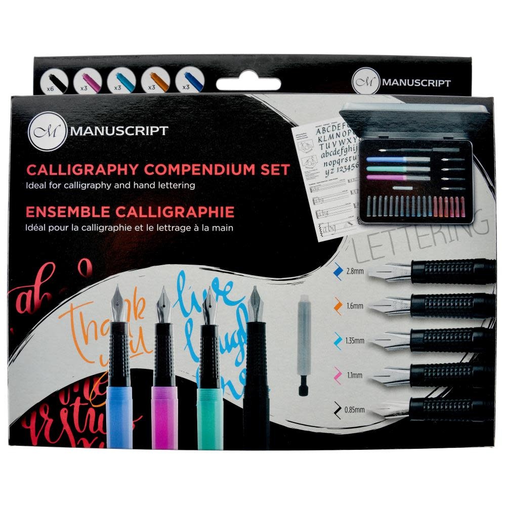 MANUSCRIPT CALLIGRAPHY COMPENDIUM SET 3T