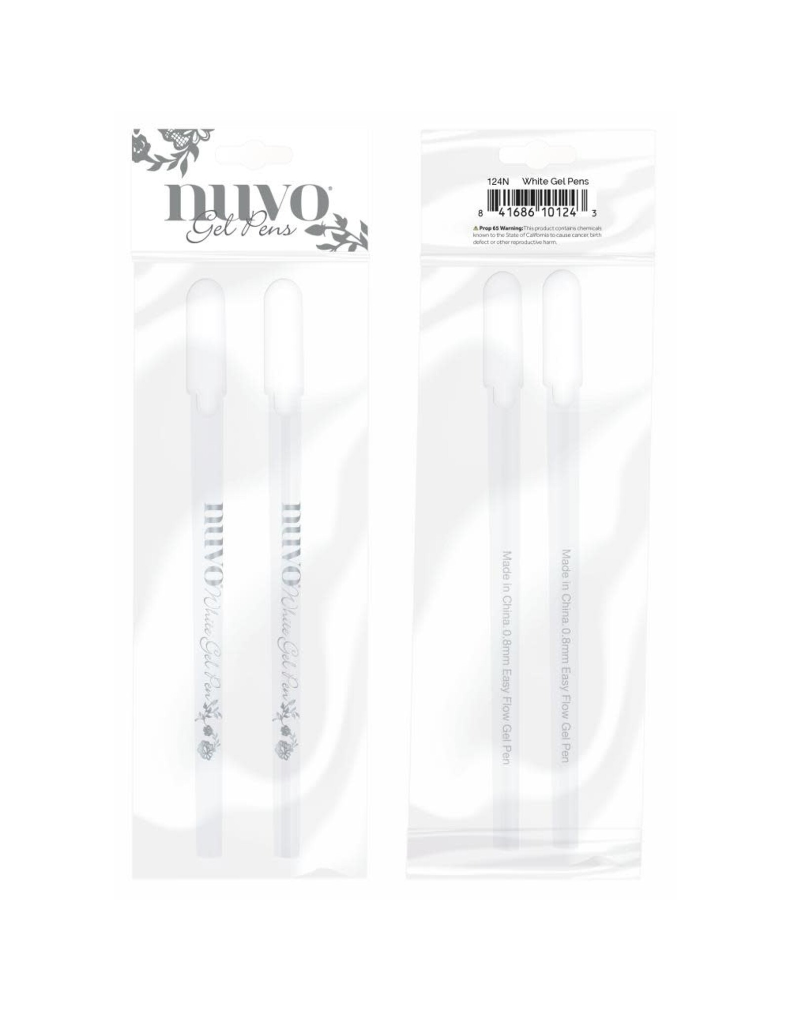 TONIC TONIC NUVO WHITE GEL PENS 2/PK