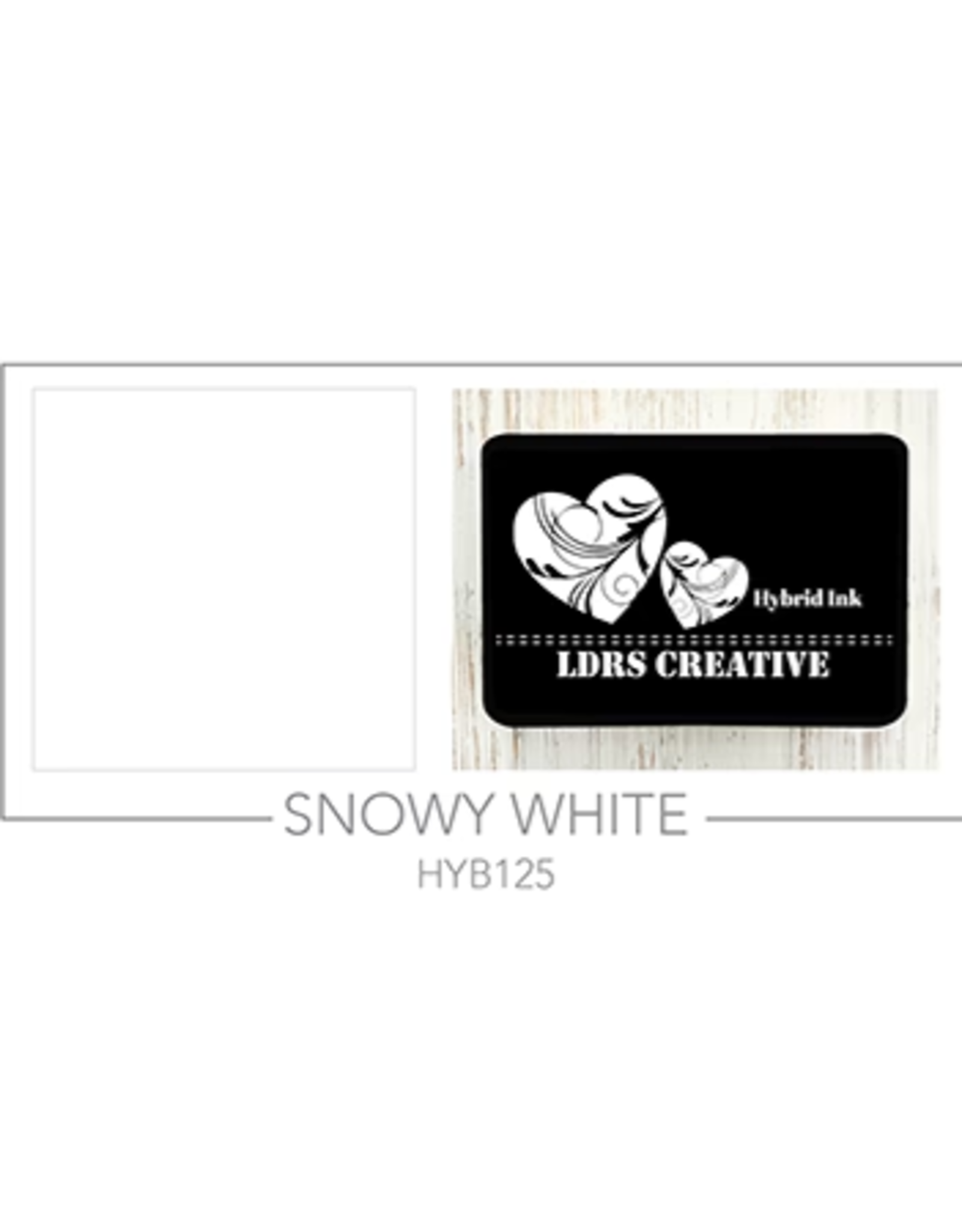 LDRS CREATIVE LDRS CREATIVE SNOWY WHITE HYBRID INK PAD