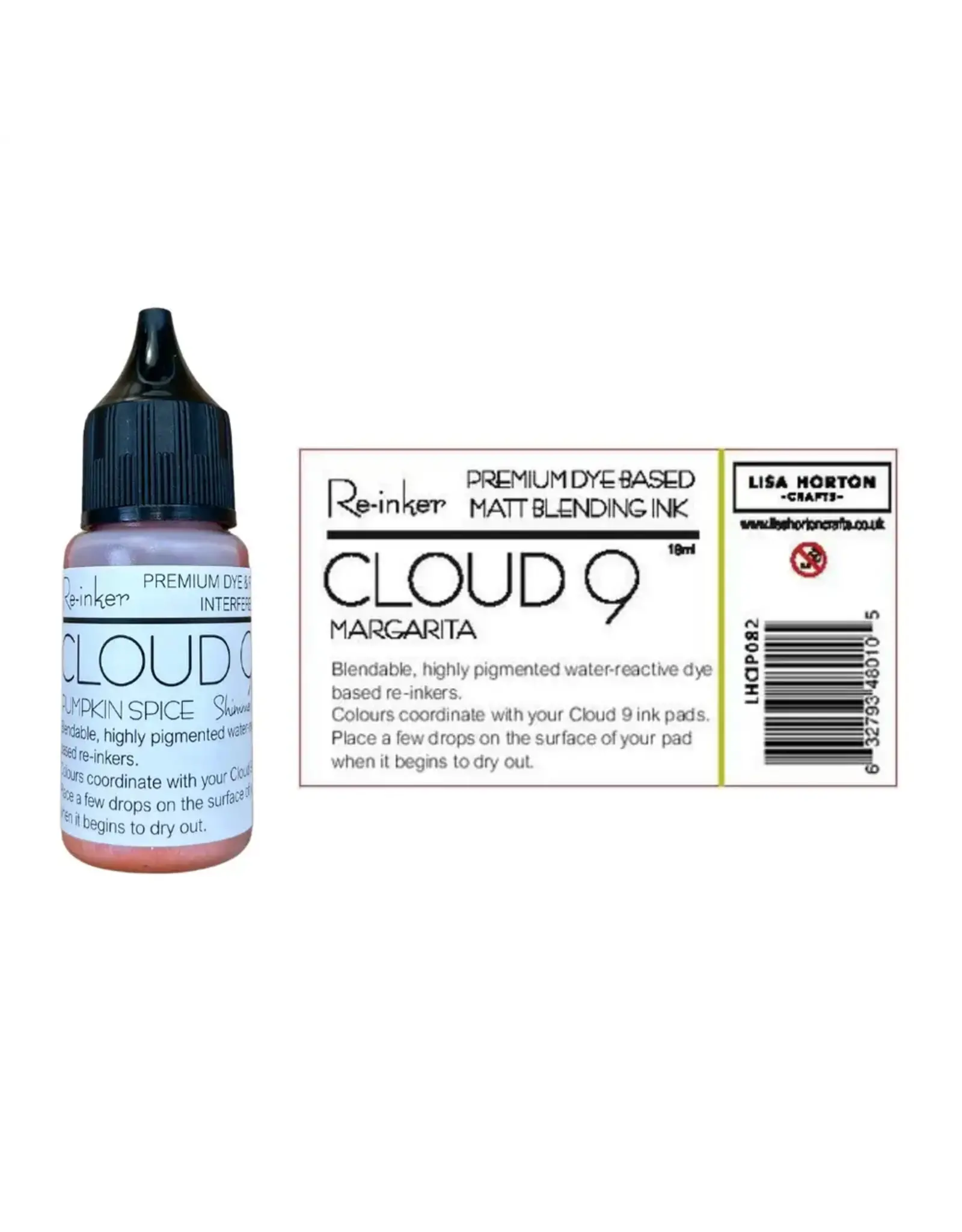 LISA HORTON CRAFTS LISA HORTON CRAFTS CLOUD 9 MATT BLENDING INK RE-INKER - LOGANBERRY
