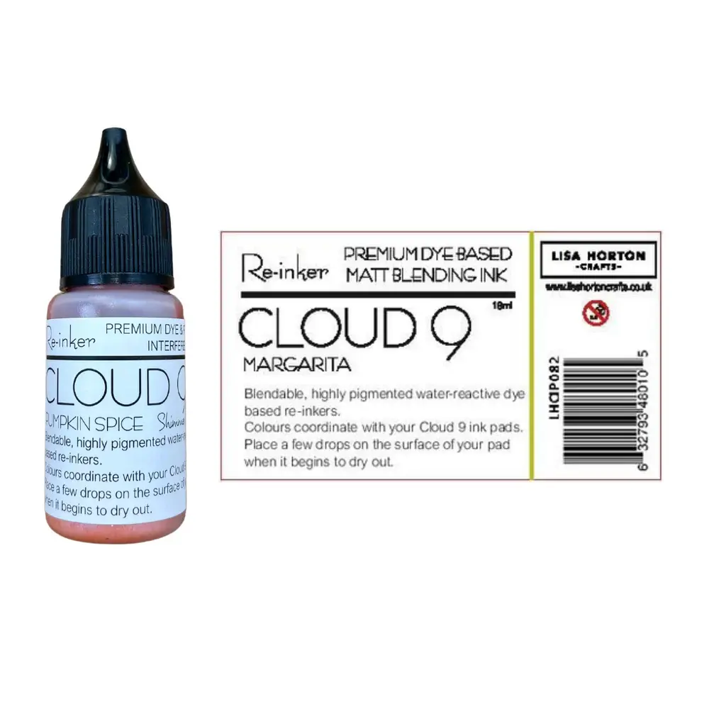 LISA HORTON CRAFTS LISA HORTON CRAFTS CLOUD 9 MATT BLENDING INK RE-INKER - RUSTIC CORAL