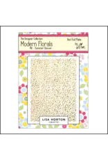 LISA HORTON CRAFTS LISA HORTON CRAFTS MODERN FLORALS SUMMER SHOWER A6 HOT FOIL PLATE