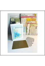 LISA HORTON CRAFTS LISA HORTON CRAFTS MODERN FLORALS SUMMER SHOWER A6 HOT FOIL PLATE