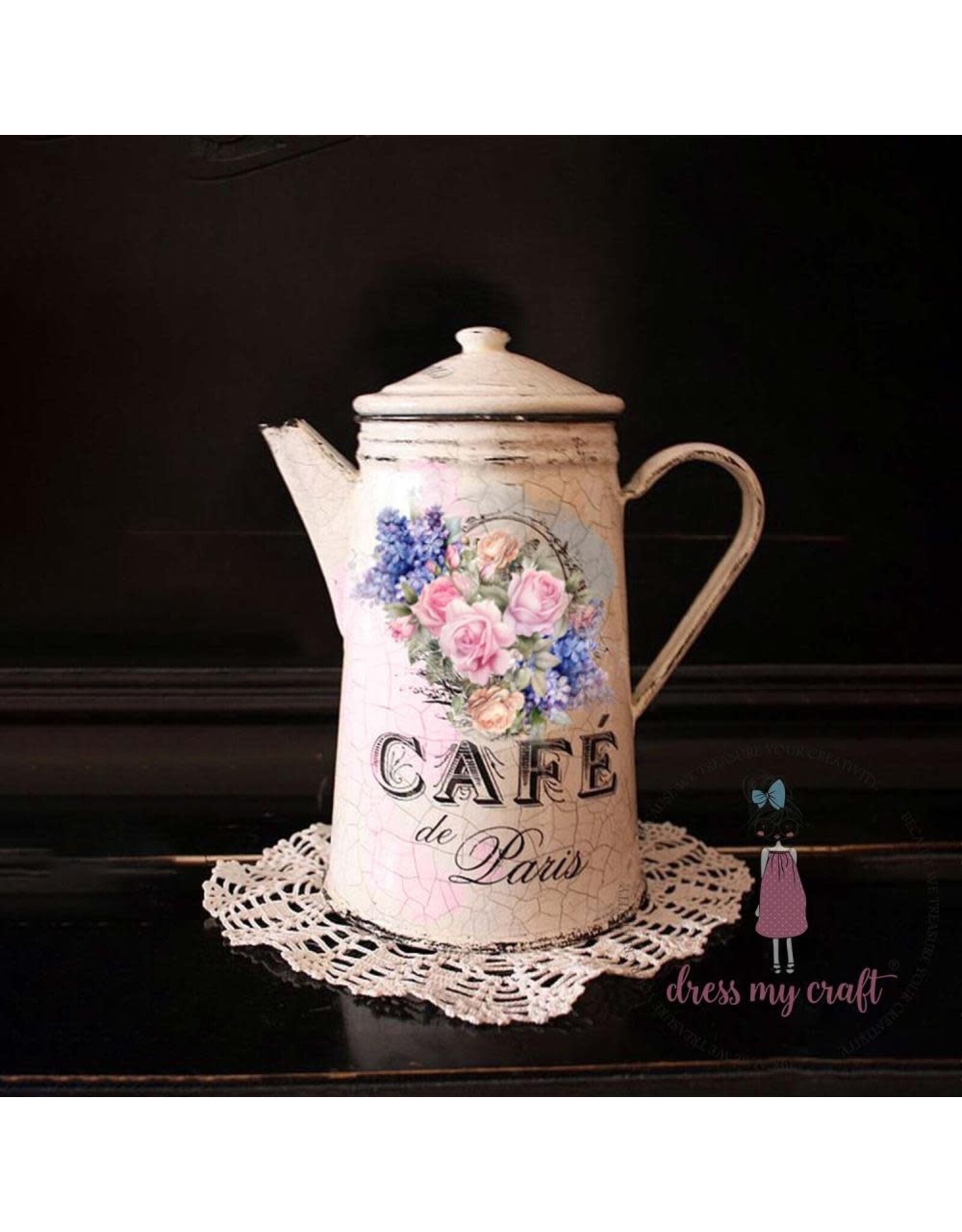 DRESS MY CRAFT DRESS MY CRAFT BLOOMING ELEGANCE 4x6 MINI TRANSFER ME SHEET