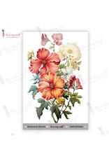 DRESS MY CRAFT DRESS MY CRAFT BOTANICAL BUNCH 4x6 MINI TRANSFER ME SHEET