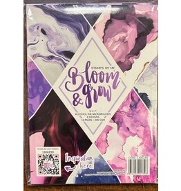 STAMPS BY ME STAMPS BY ME BLOOM & GROW 5x7 ALCOHOL INK BACKGROUNDS 16/PK