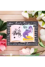 WAFFLE FLOWER WAFFLE FLOWER OPEN BOOK DRAGON CASTLE STENCIL SET