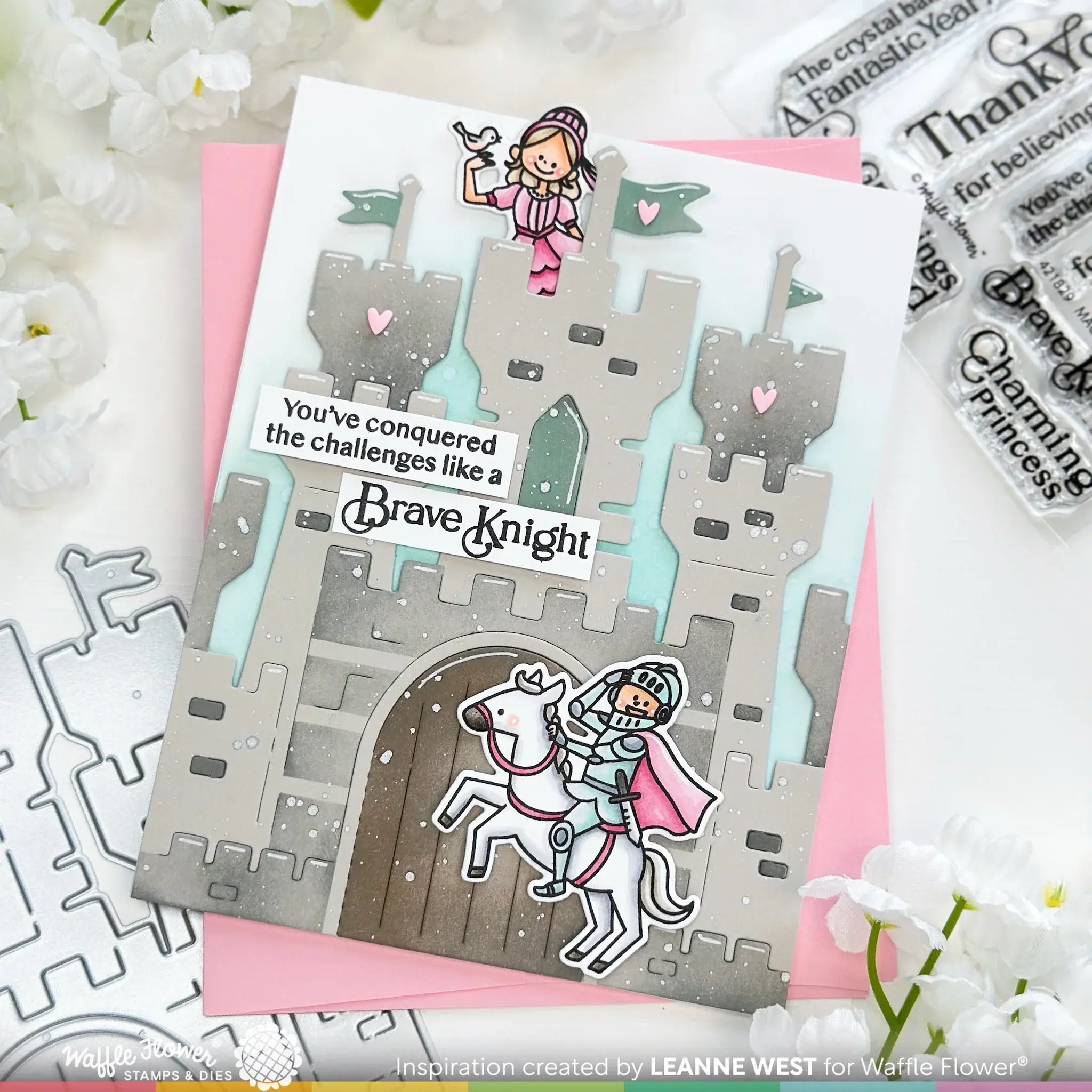 WAFFLE FLOWER WAFFLE FLOWER MAGICAL SENTIMENTS CLEAR STAMP SET