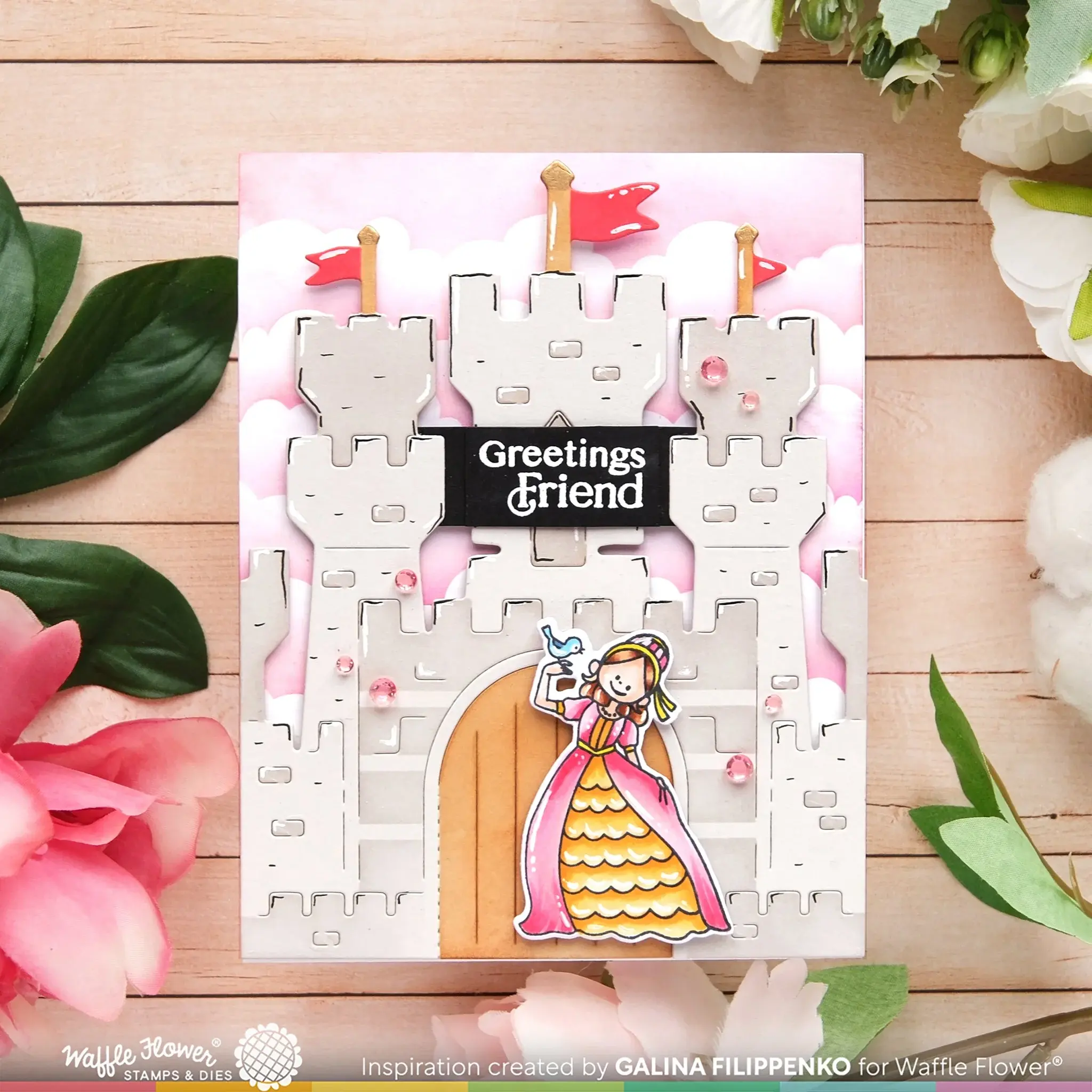 WAFFLE FLOWER WAFFLE FLOWER MAGICAL SENTIMENTS CLEAR STAMP SET
