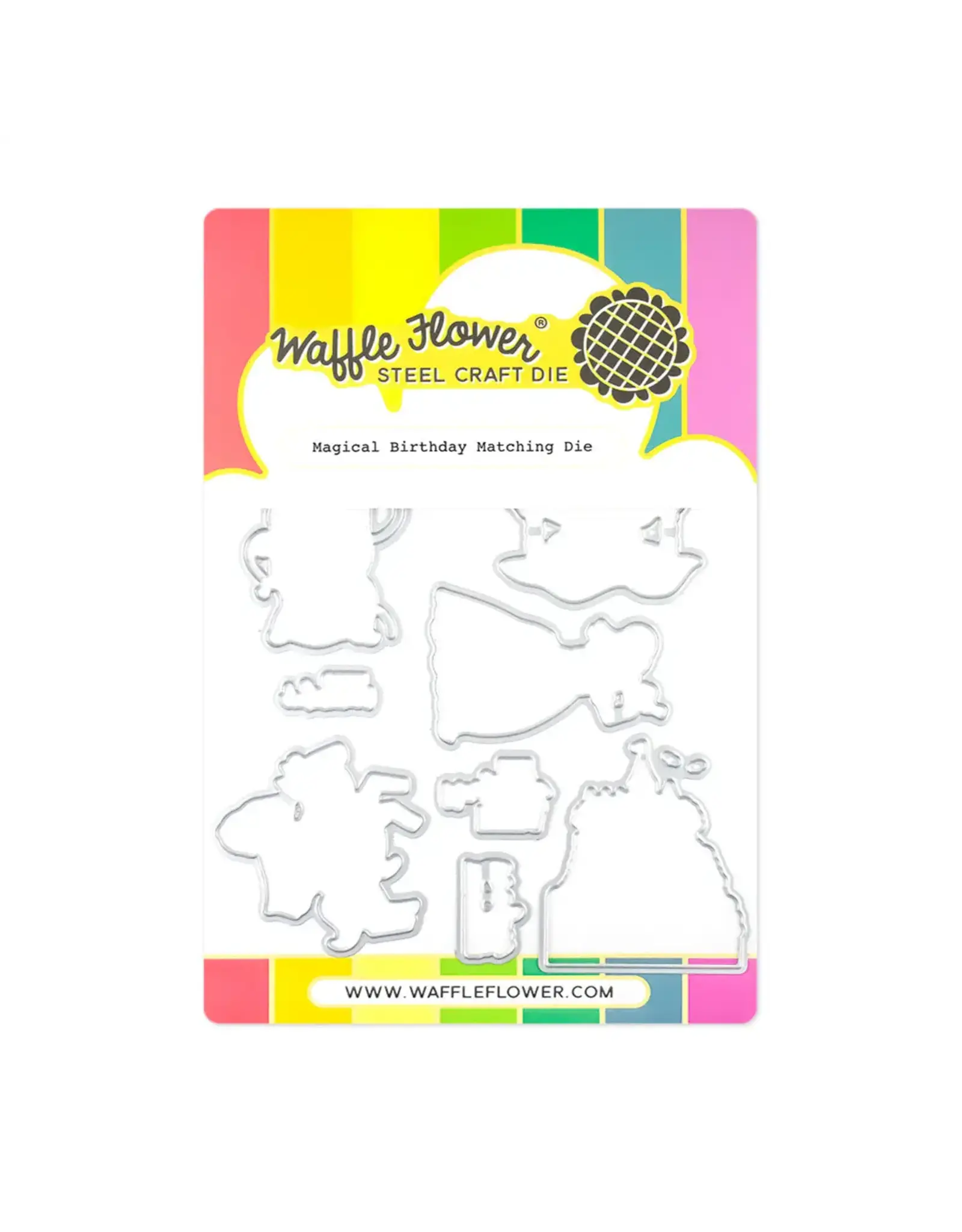 WAFFLE FLOWER WAFFLE FLOWER MAGICAL BIRTHDAY MATCHING DIE SET