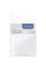 TONIC TONIC STUDIOS ACRYLIC STAMPING BLOCK 2x2