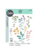 SIZZIX SIZZIX 49 AND MARKET FINE STEMS 01 CLEAR STAMP SET