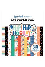 ECHO PARK PAPER ECHO PARK HIP HIP HOORAY 6x6 PAPER PAD 24 SHEETS