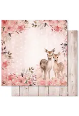 PAPER ROSE PAPER ROSE SWEET VALENTINE - F 12x12 CARDSTOCK