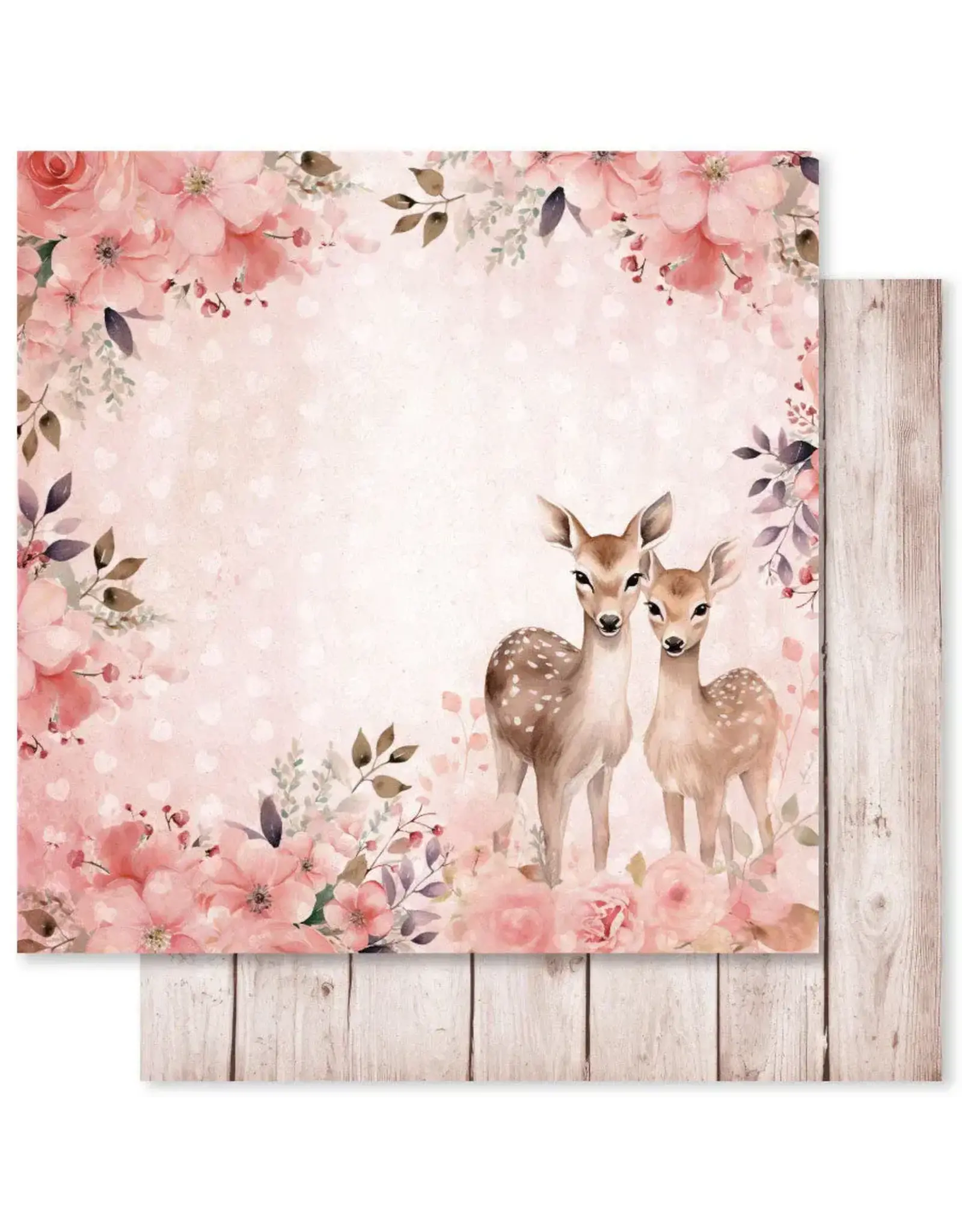 PAPER ROSE PAPER ROSE SWEET VALENTINE - F 12x12 CARDSTOCK