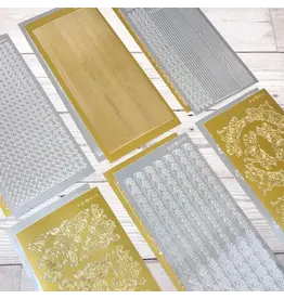 HUNKYDORY CRAFTS LTD. HUNKYDORY SET 7 BORDERS & CORNERS PEEL OFFS