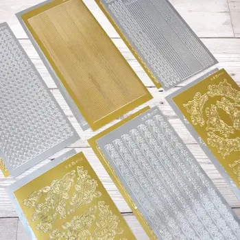 HUNKYDORY CRAFTS LTD. HUNKYDORY SET 7 BORDERS & CORNERS PEEL OFFS