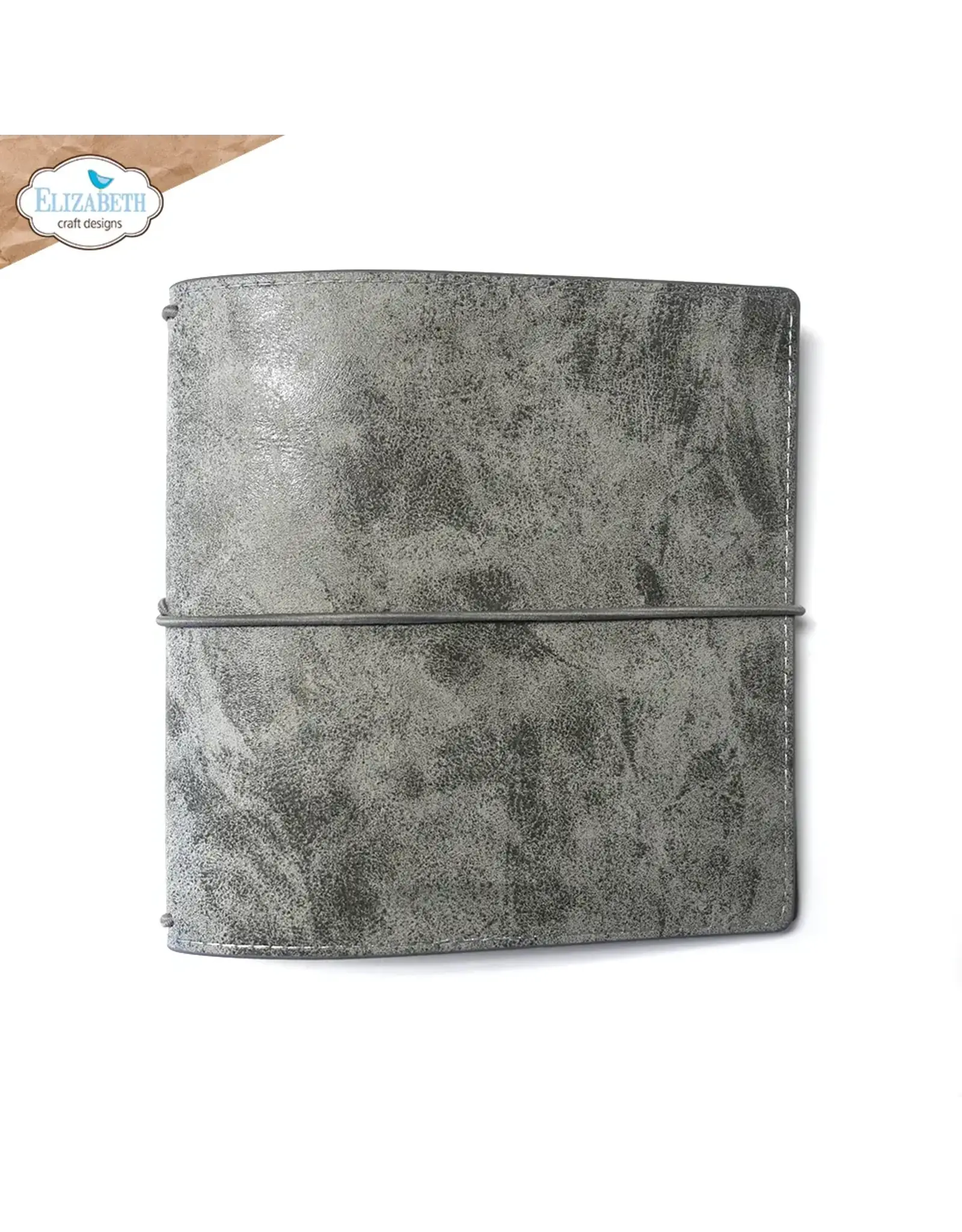 ELIZABETH CRAFT DESIGNS ELIZABETH CRAFT DESIGNS SQUARE XL STONEWASHED GREY ART JOURNAL